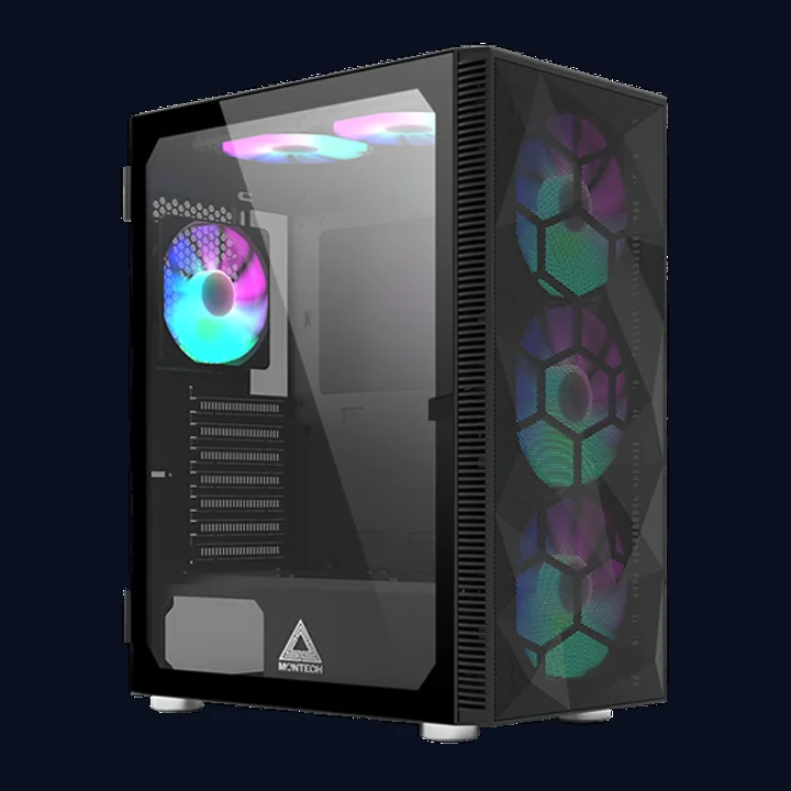 MONTECH X3 Mesh 黑色網孔 RGB 機殼