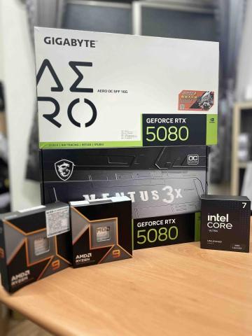 PRO360 RTX 5080 顯卡盒與配件實拍