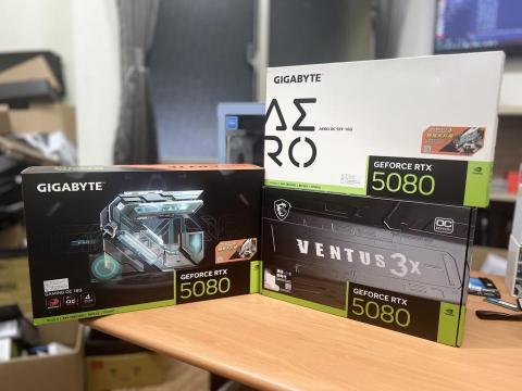PRO360 RTX 5080 零件與主機配件實拍